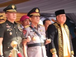 Kapolda Kaltara Hadiri Upacara HUT Provinsi Kalimantan Utara ke-12 Tahun 2024